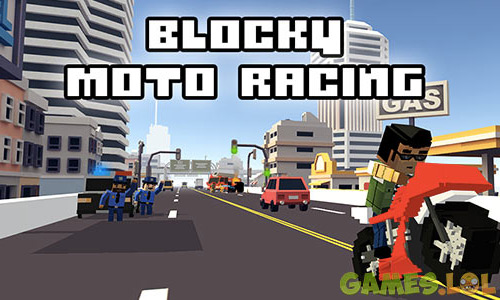 Unlimited Money Blocky Moto Racing MOD Download
