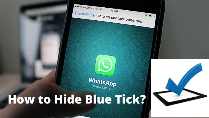 How to hide blue tick