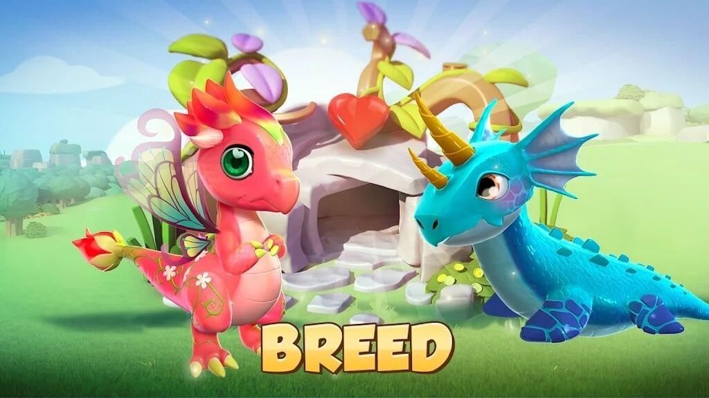 breed your Dragon Mania Legends Mod Apk