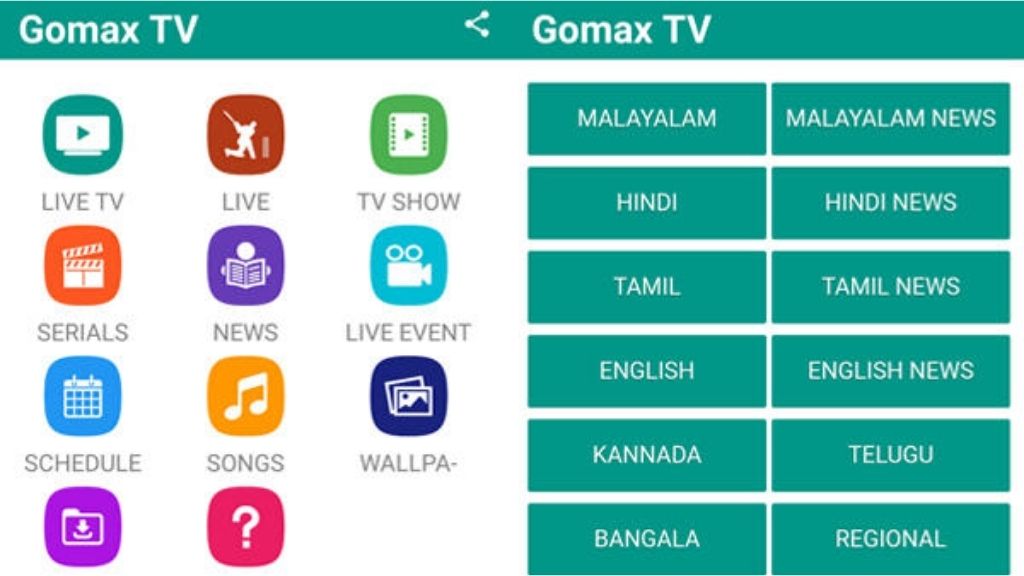 Download Gomax Live TV Apk