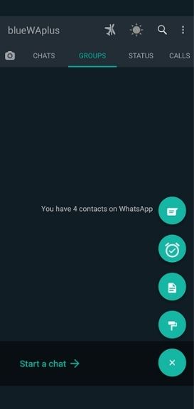 blue whatsapp plus latest version