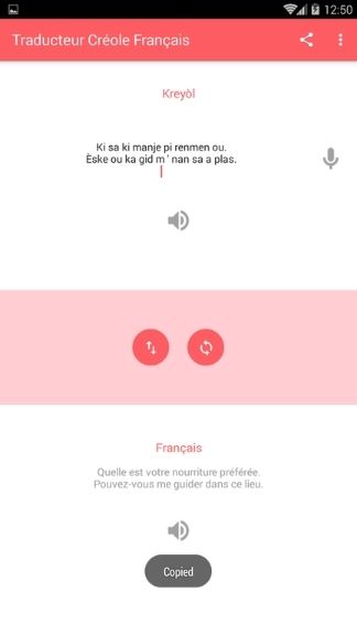 Traduction Creole Anglais APK for Android